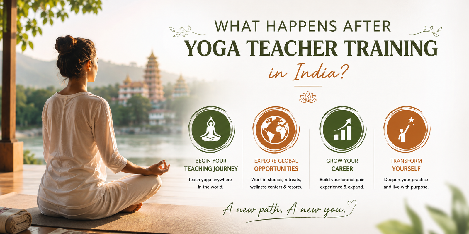 What Happens After Completing a Yoga Teacher Training Course In India?
